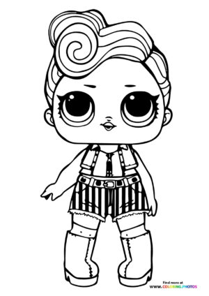 LOL Surprise Doll with Spiral Hair