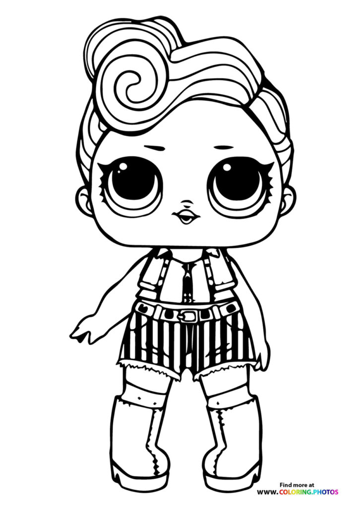 LOL Surprise Doll with Spiral Hair