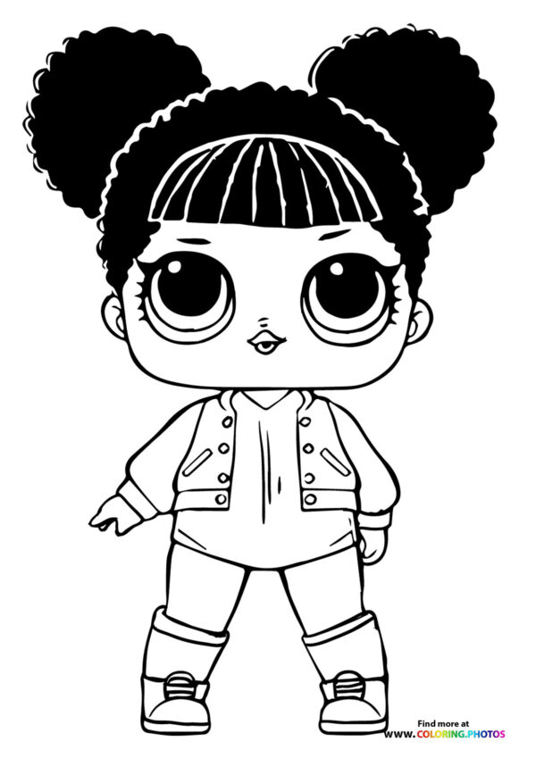 LOL Surprise Doll with Pigtails