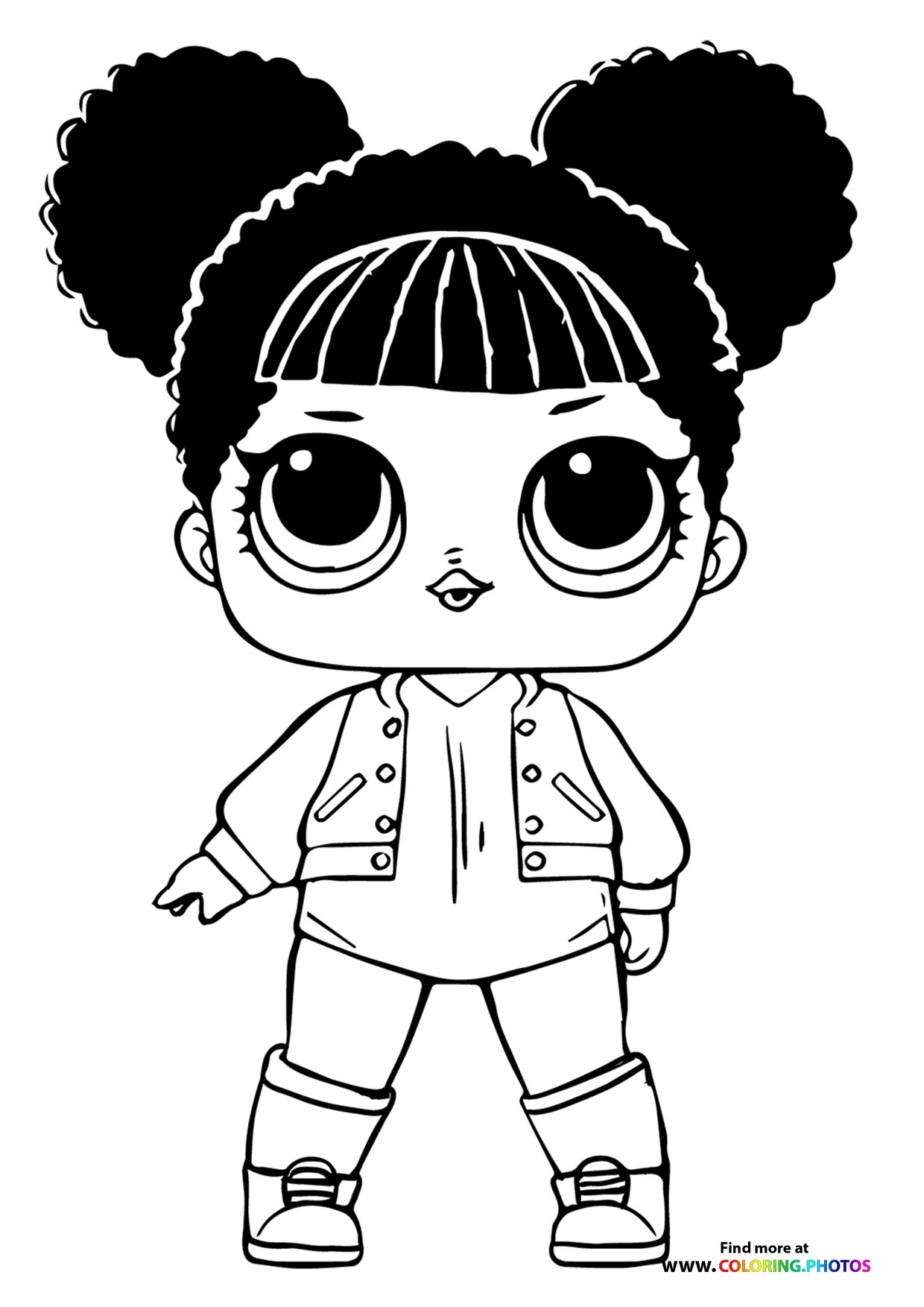 LOL Surprise Doll with Pigtails