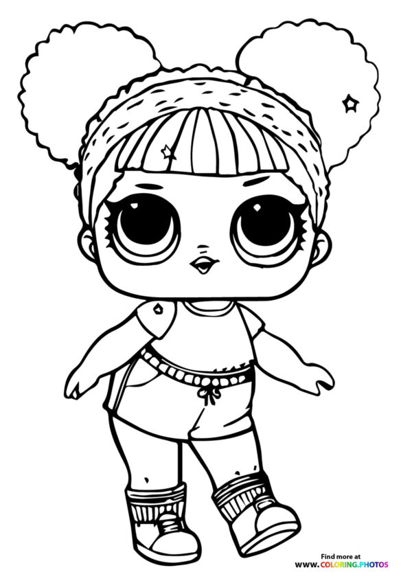 LOL Surprise Doll with Fluffy Hair Buns