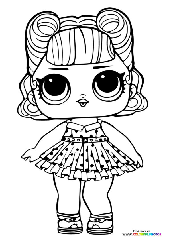 LOL Surprise Doll with Pigtails