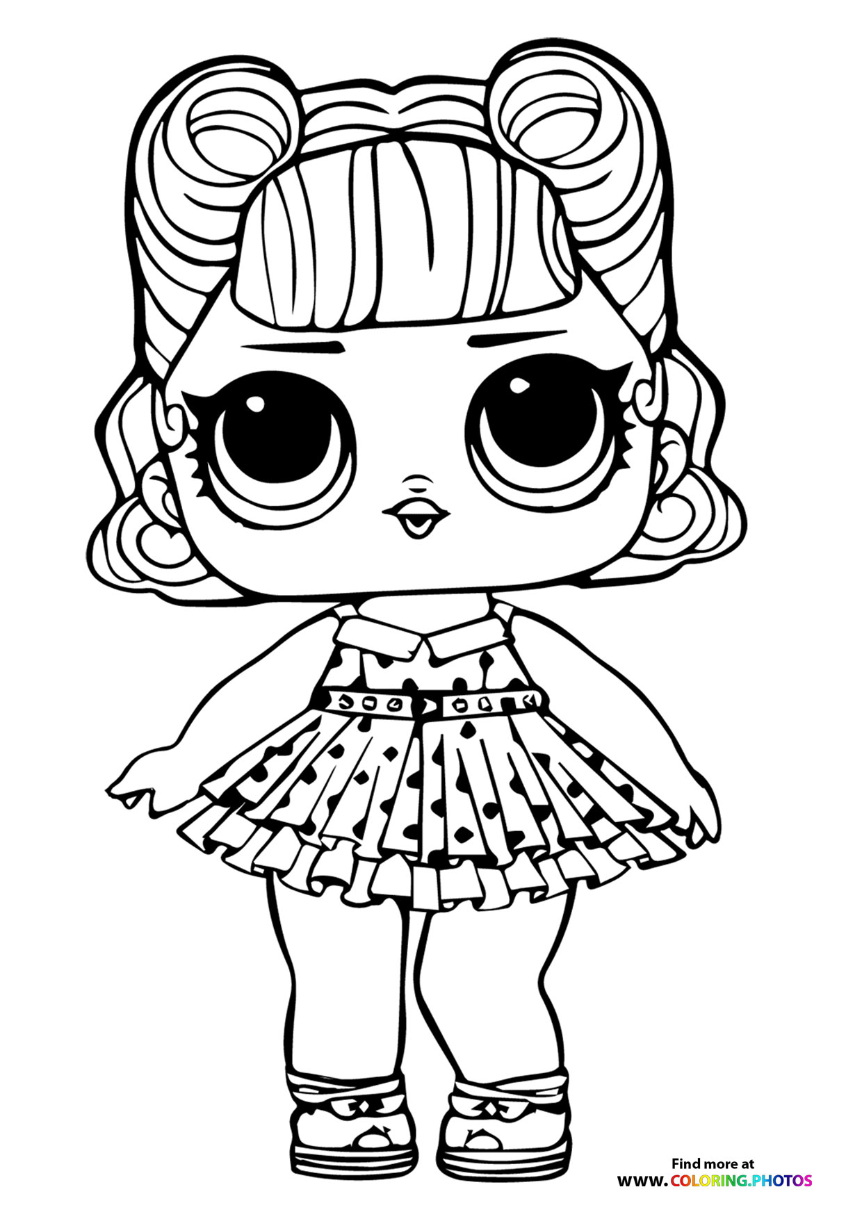 LOL Surprise Doll with Pigtails