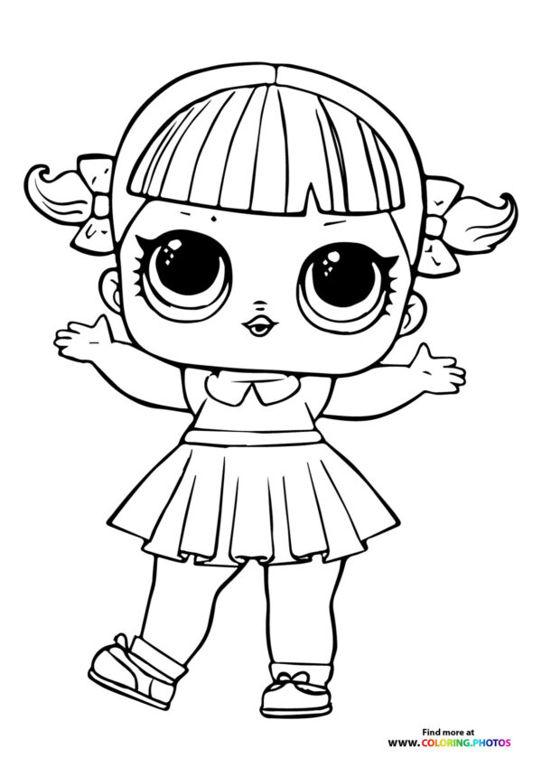 LOL Surprise Doll with Pigtails