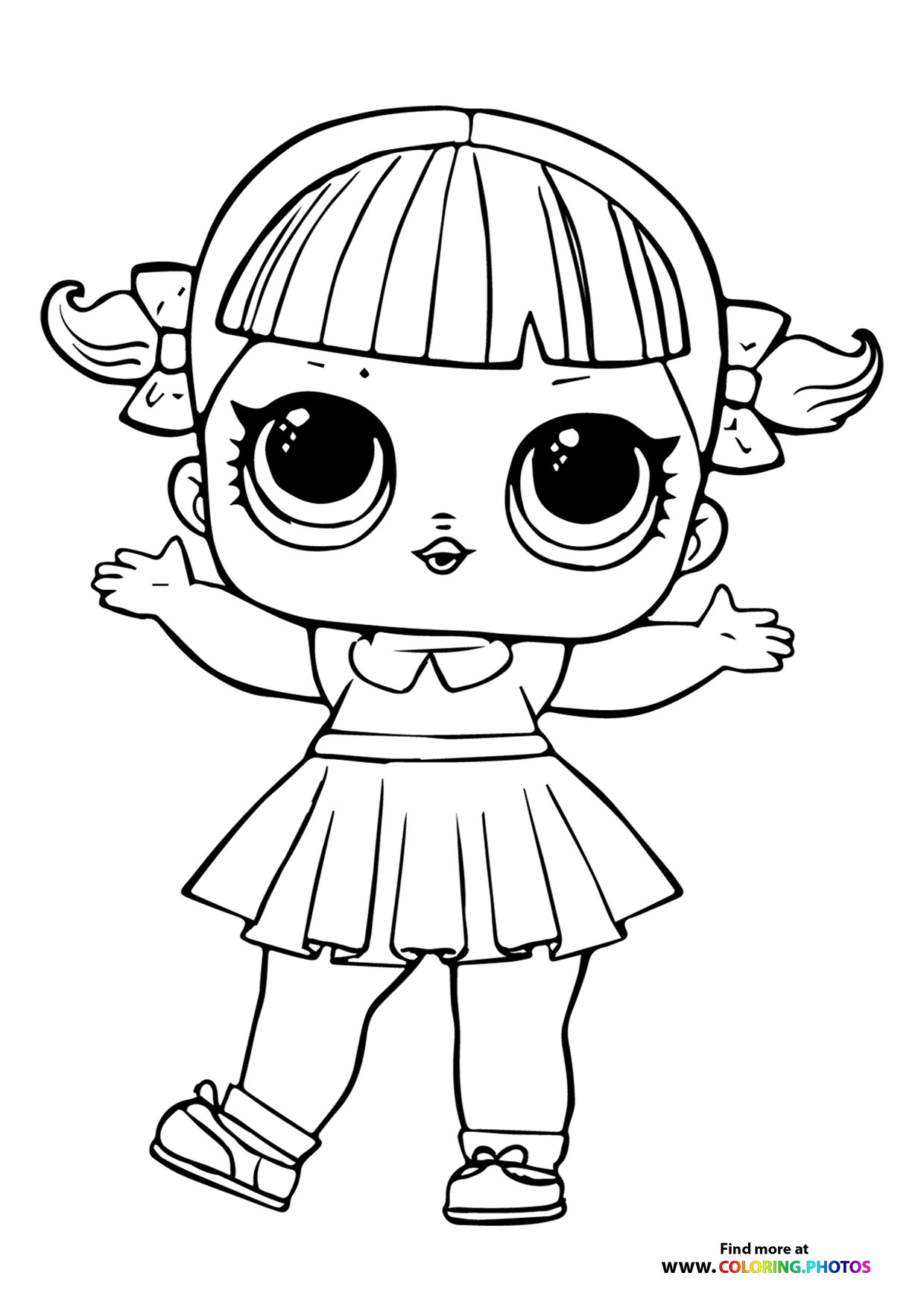 LOL Surprise Doll with Pigtails