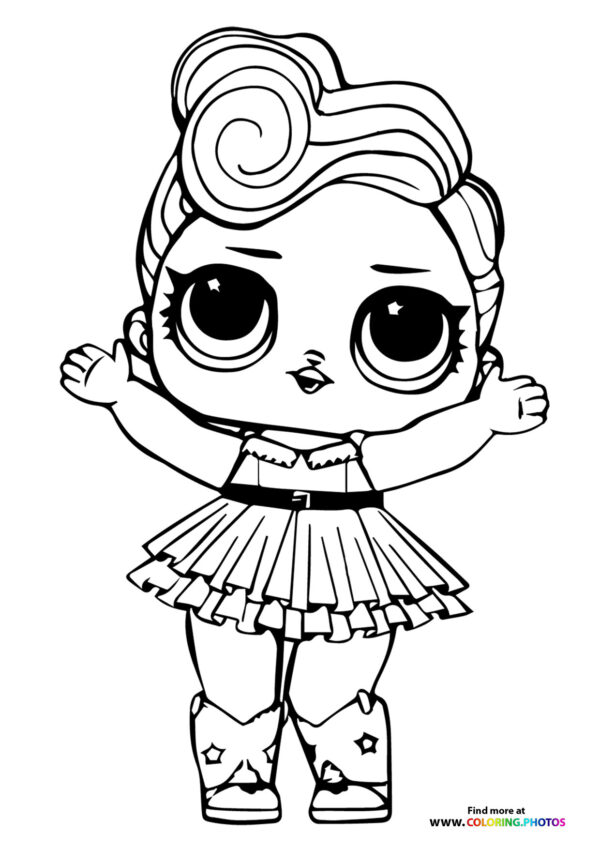 LOL Surprise Doll with Swirl Hair