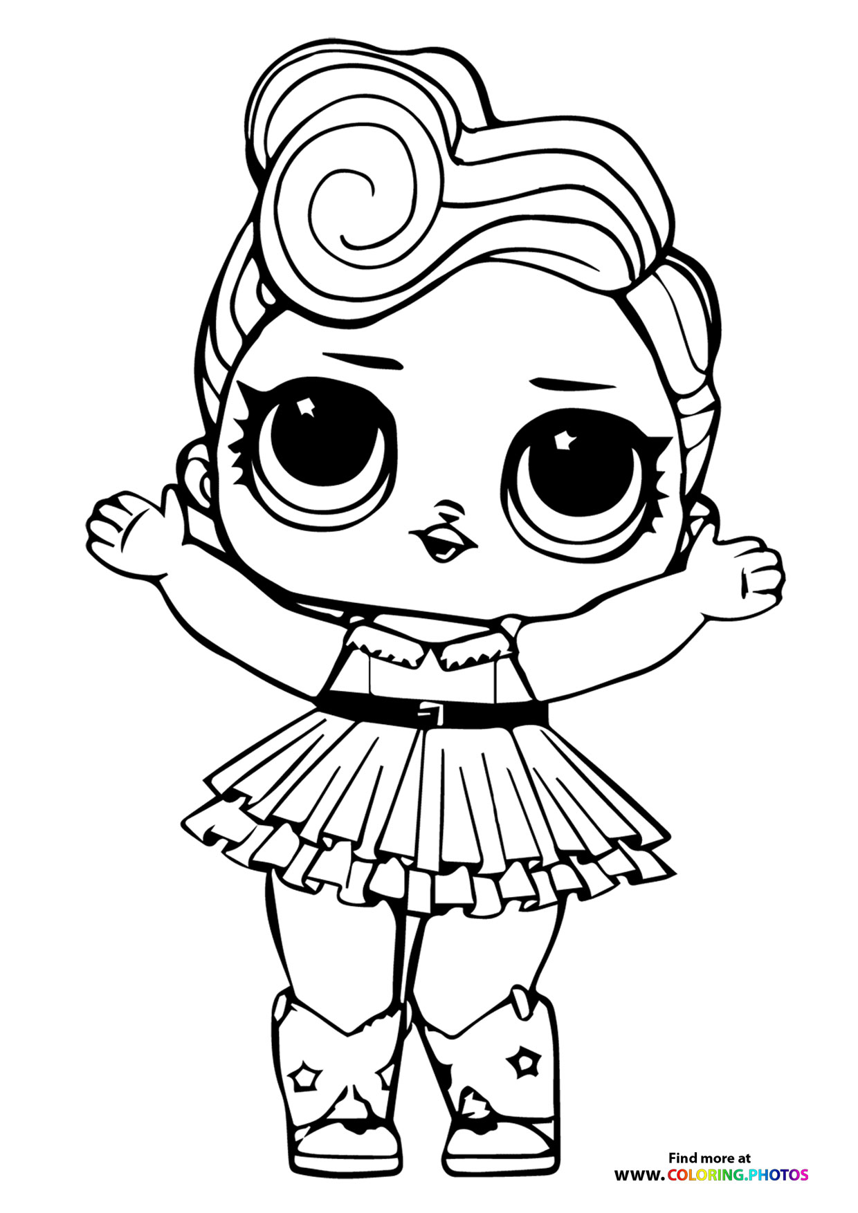 LOL Surprise Doll with Swirl Hair