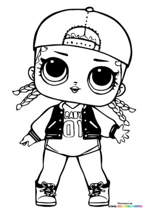 LOL Surprise Doll with Baseball Cap