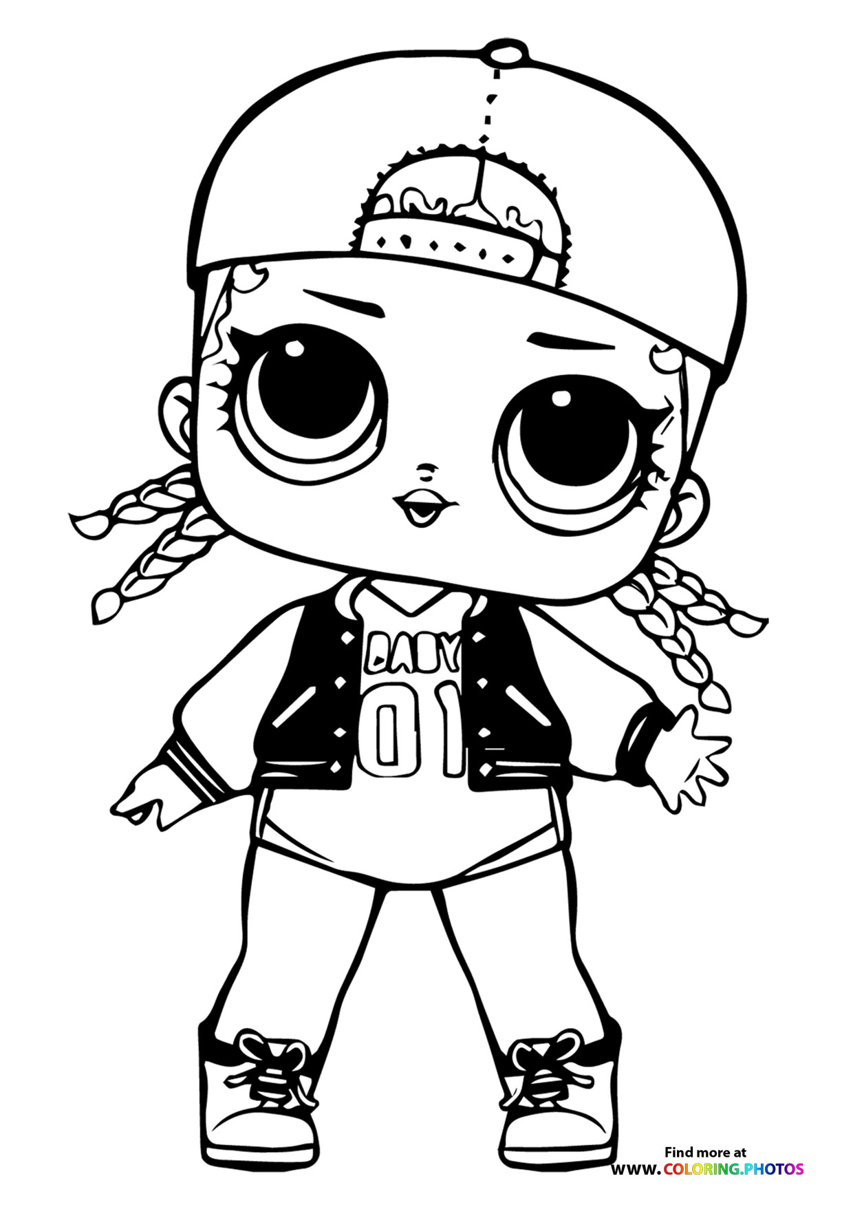LOL Surprise Doll with Baseball Cap