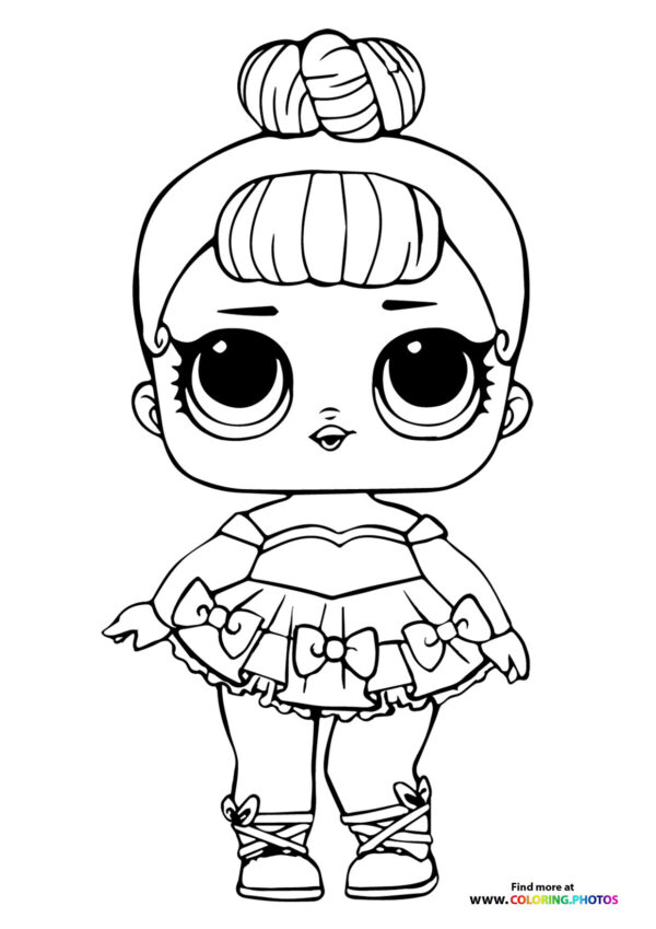 LOL Surprise Doll with Pigtails
