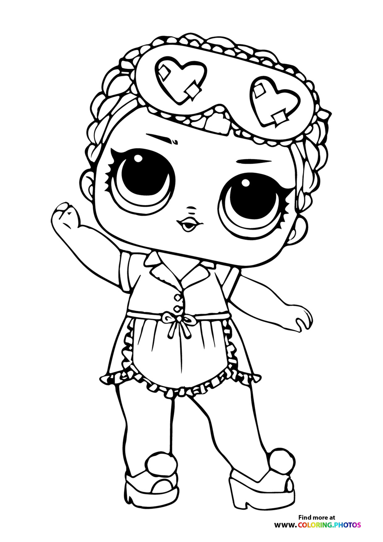LOL Surprise Doll with Heart Eyes