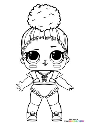 LOL Surprise Doll with Fluffy Hair