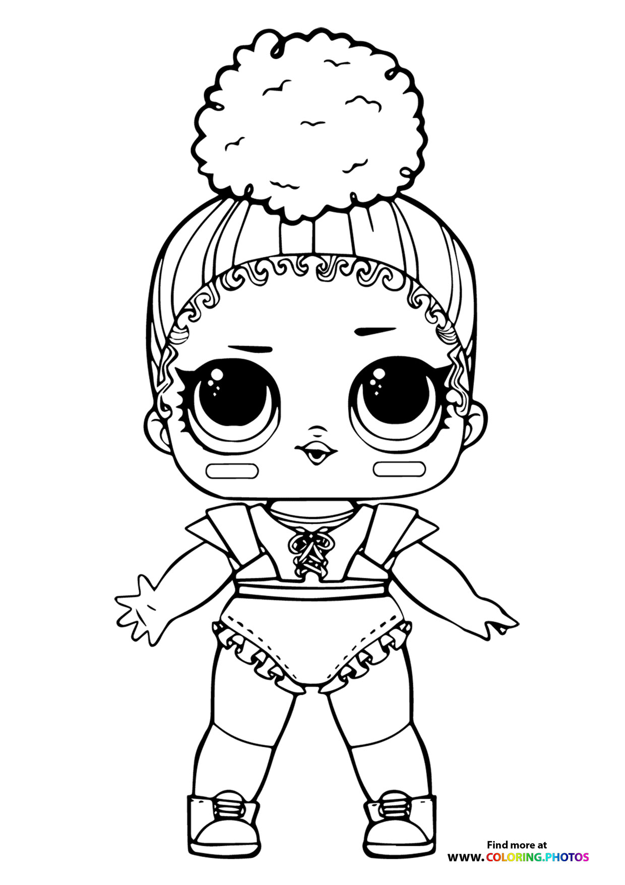 LOL Surprise Doll with Fluffy Hair