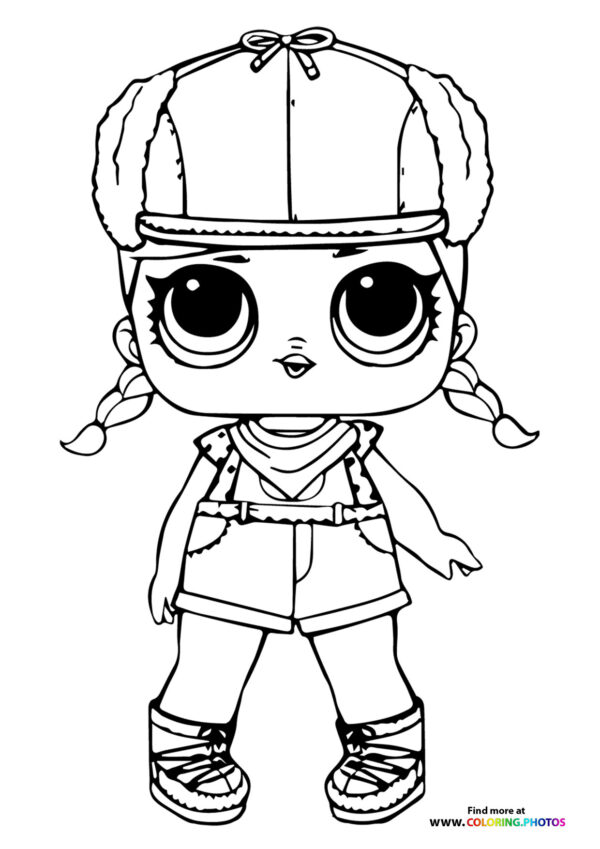 LOL Surprise Doll with Fluffy Hair