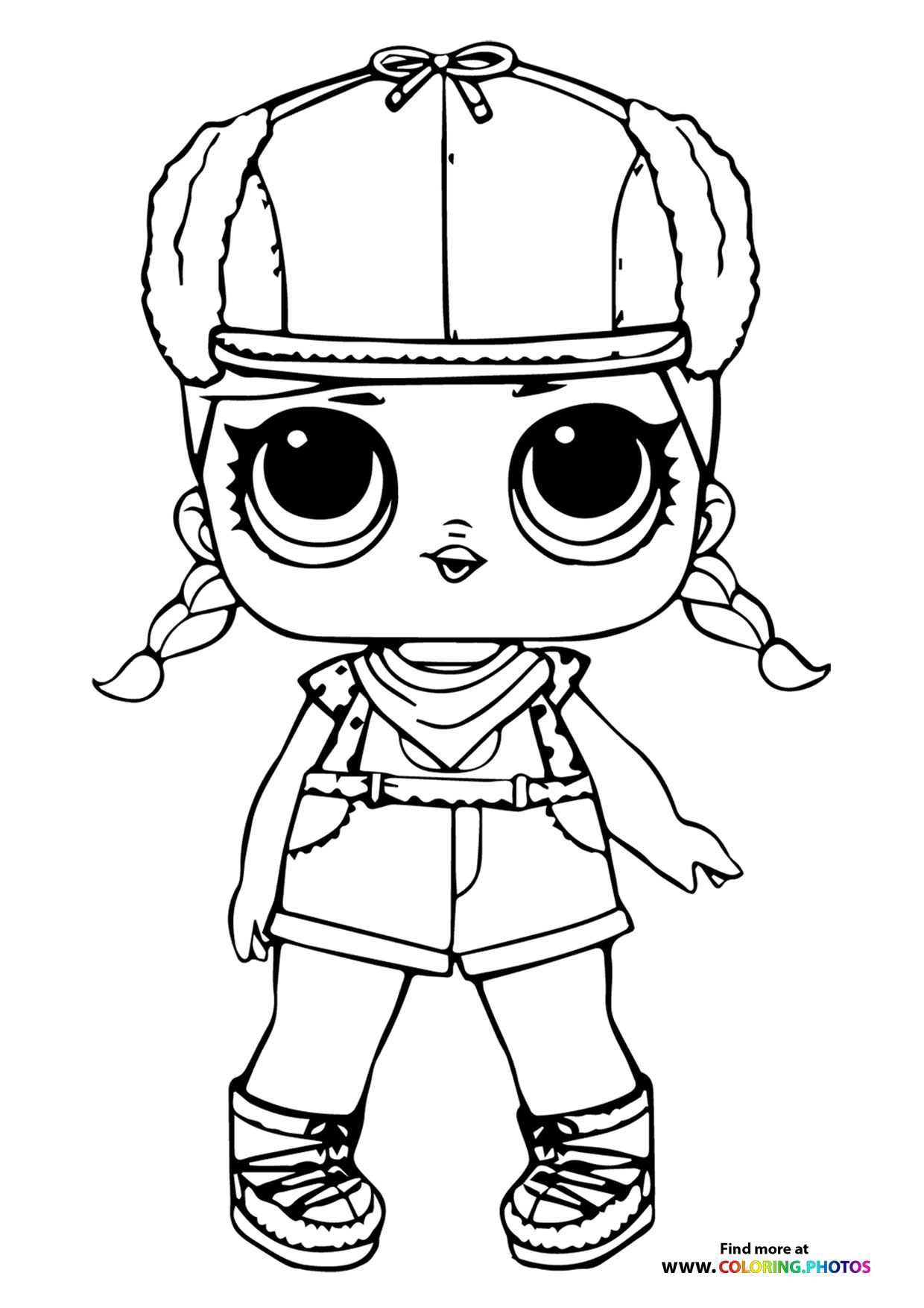 LOL Surprise Doll with Fluffy Hair