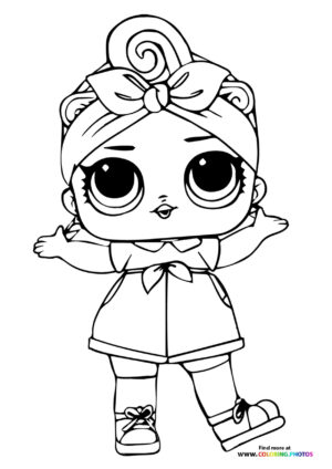 LOL Surprise Doll with Spiral Bow