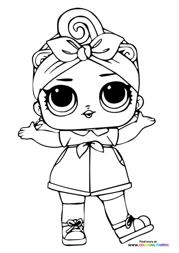 LOL Surprise Doll with Spiral Bow