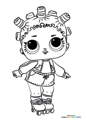 LOL Surprise Doll on Roller Skates