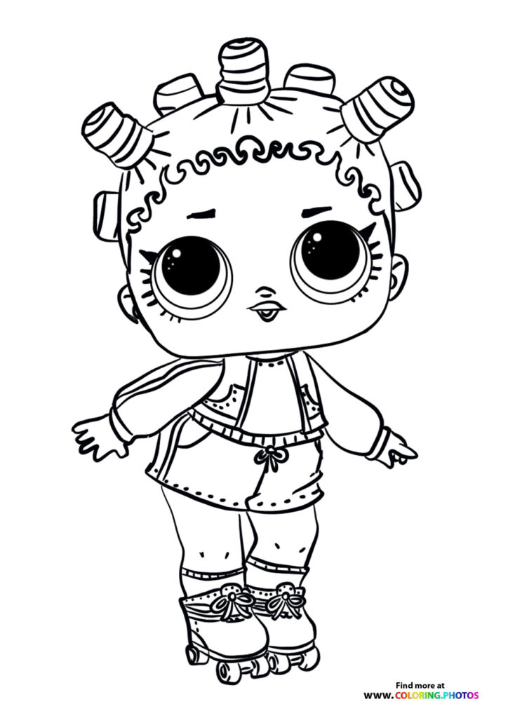 LOL Surprise Doll on Roller Skates