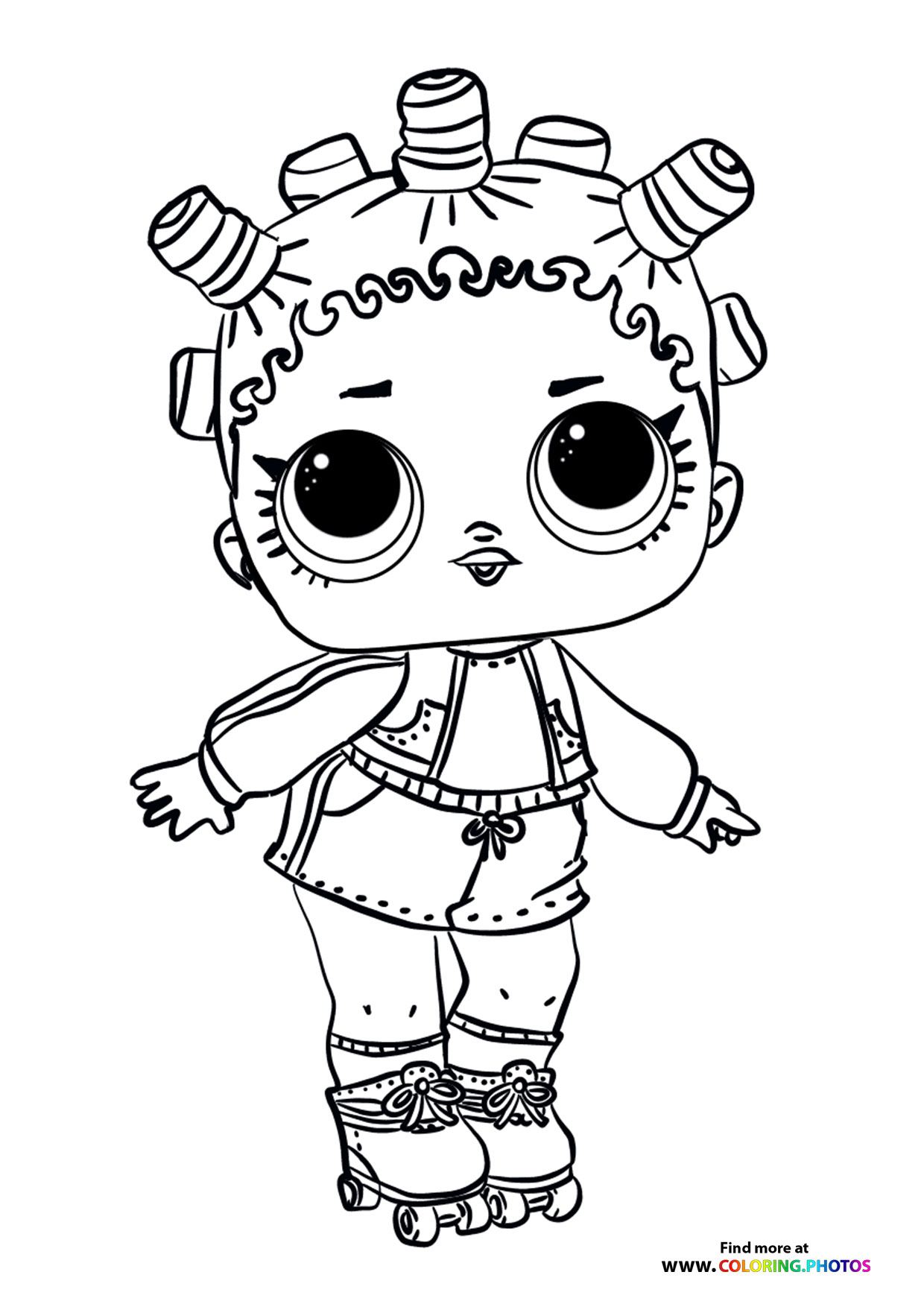 LOL Surprise Doll on Roller Skates