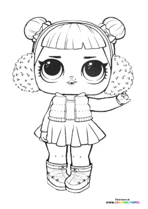 LOL Surprise Doll with Bun Hair