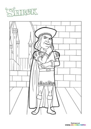 Lord Farquaad in the Castle