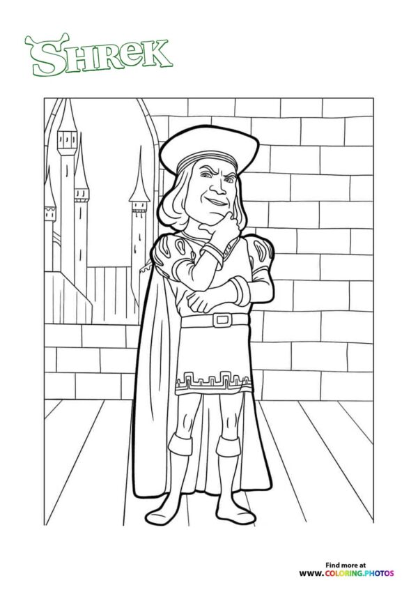 Lord Farquaad in the Castle