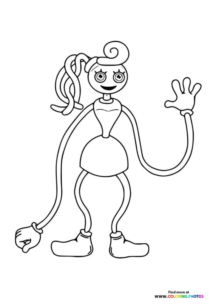 Mommy Long Legs Waving