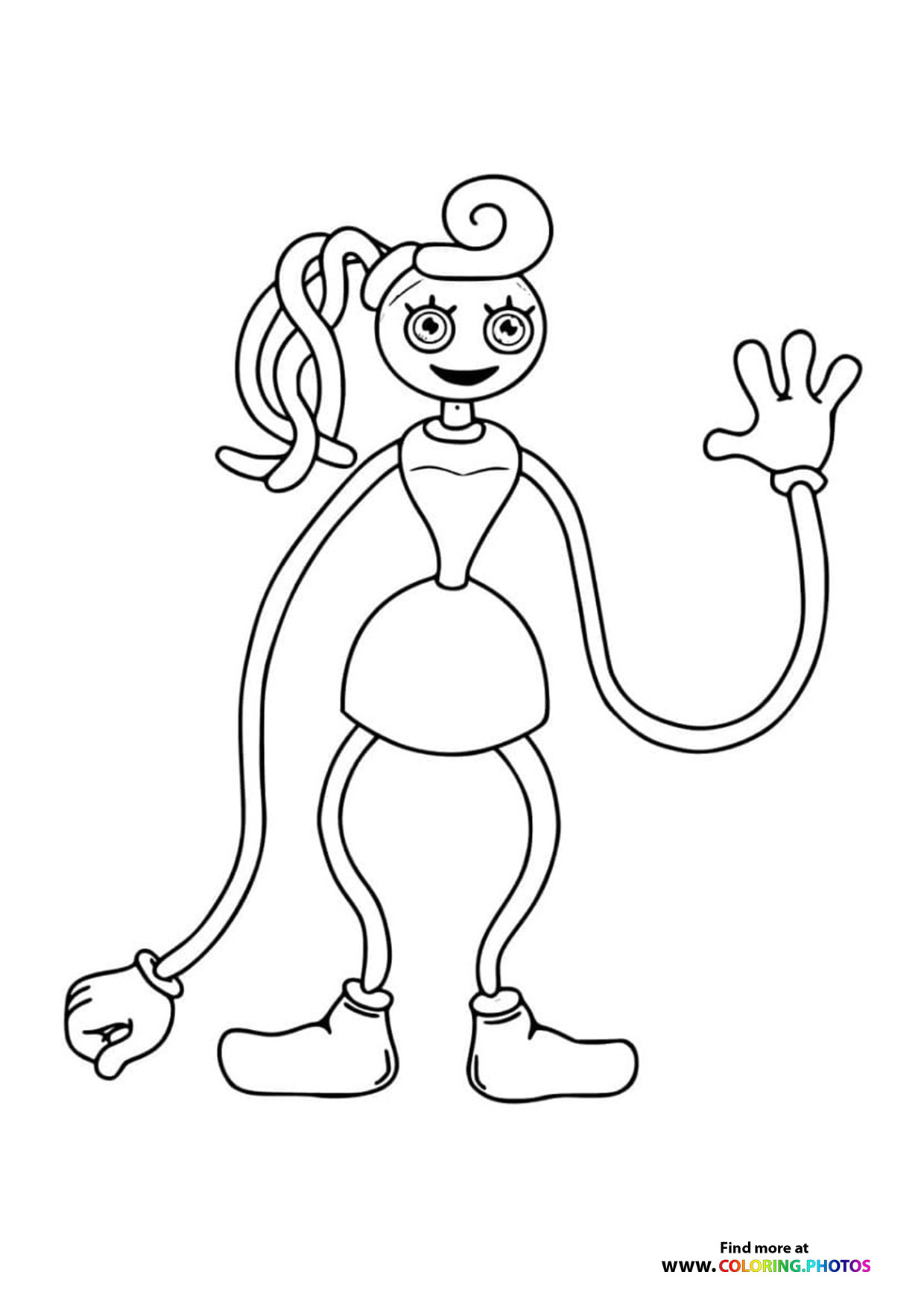 Mommy Long Legs Waving