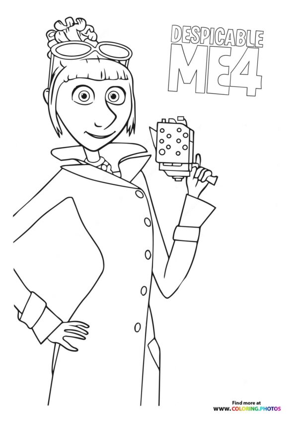 Lucy Wilde in Spy Outfit