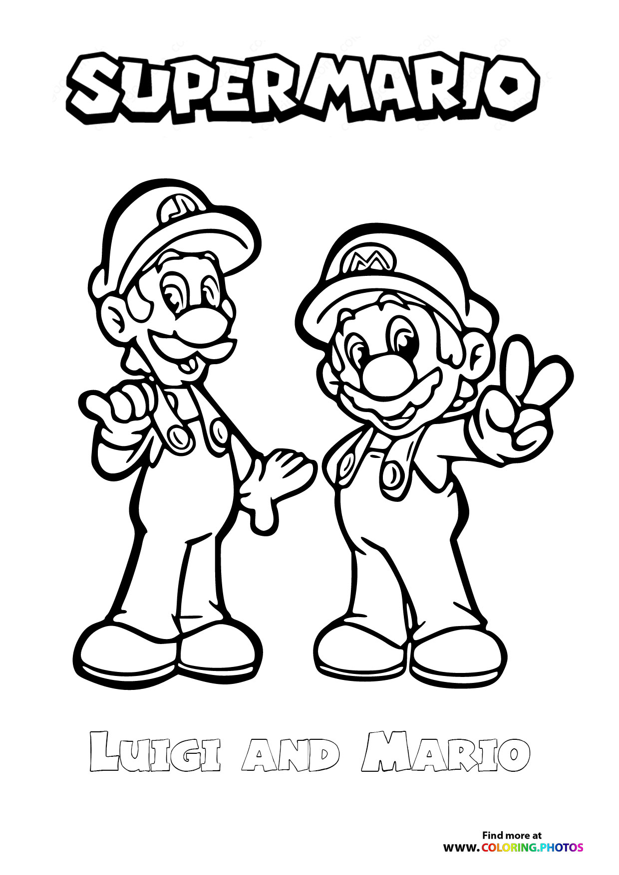 Luigi and Mario