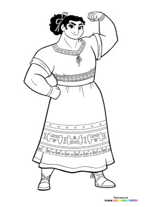 Mirabel Showing Her Strength