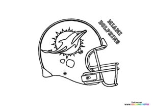 Miami Dolphins NFL helmet
