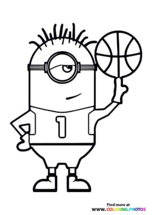 Minion with Basketball