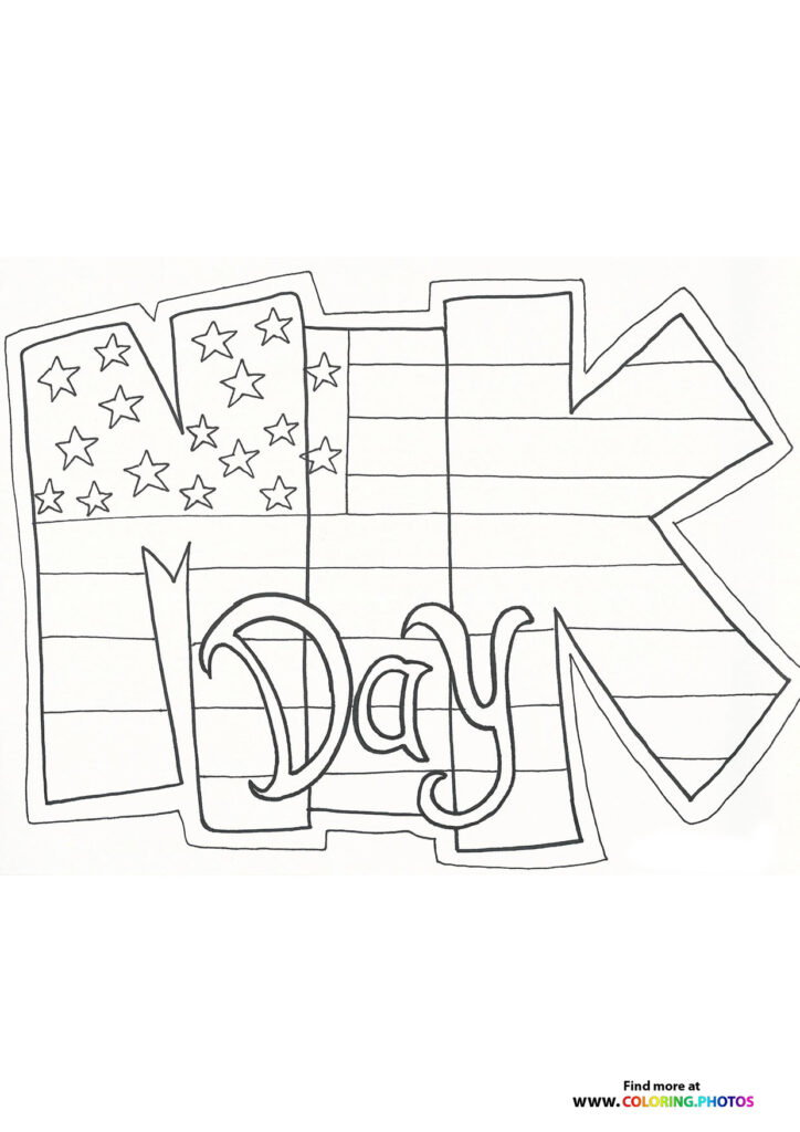 MLK day coloring page