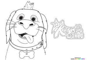 Major dog from Karmas world