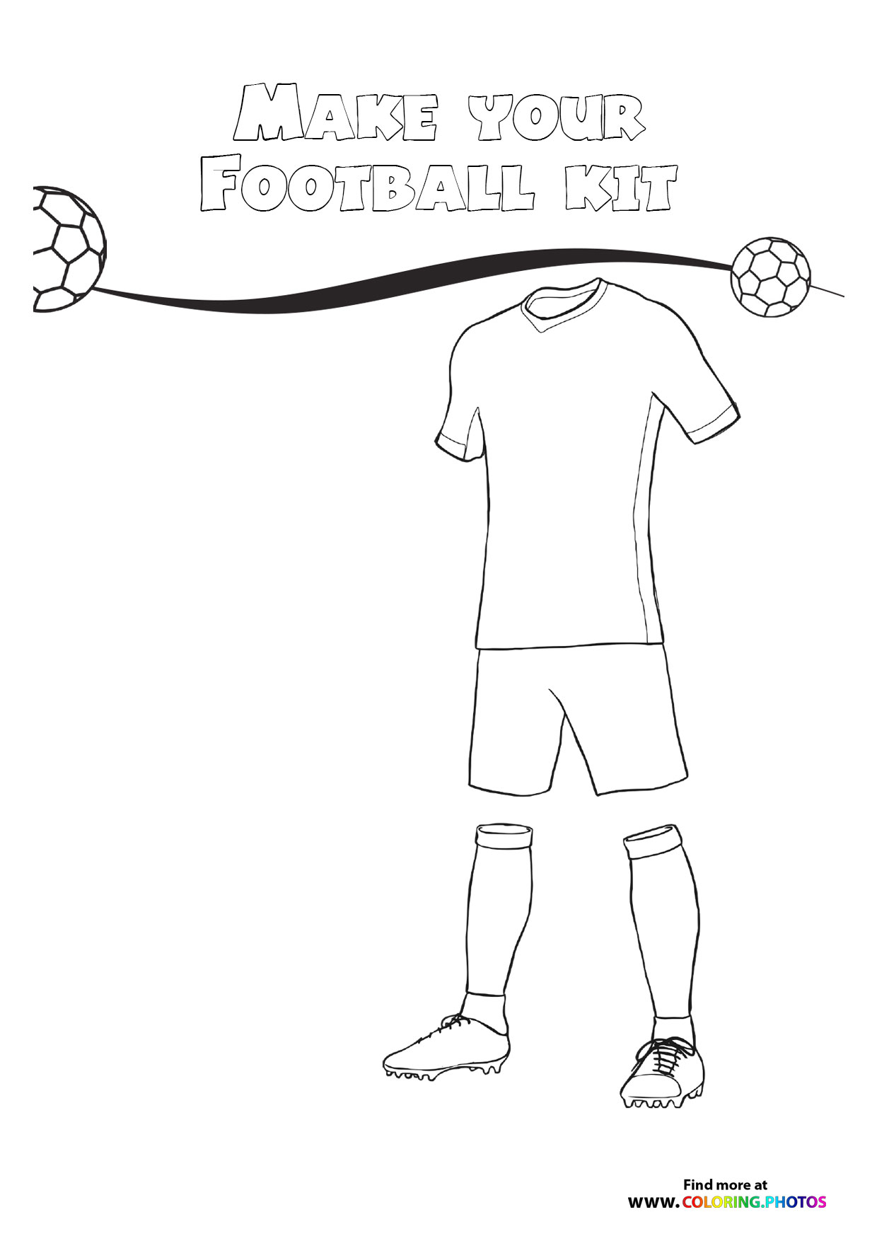 Make your World Cup football kit