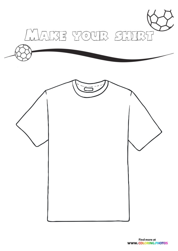 Make your World Cup shirt