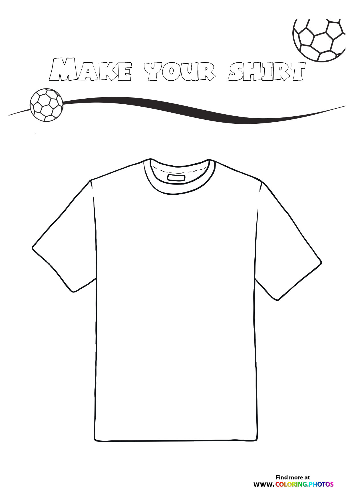 Make your World Cup shirt
