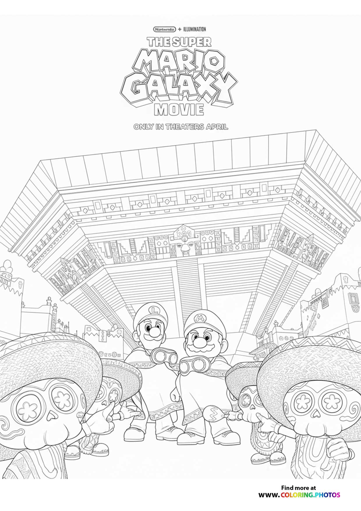Mario, Luigi and the Lumas at the Space Station