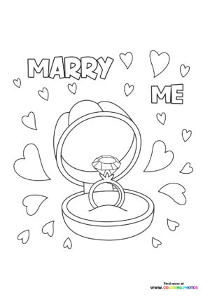 Marry Me Engagement Ring