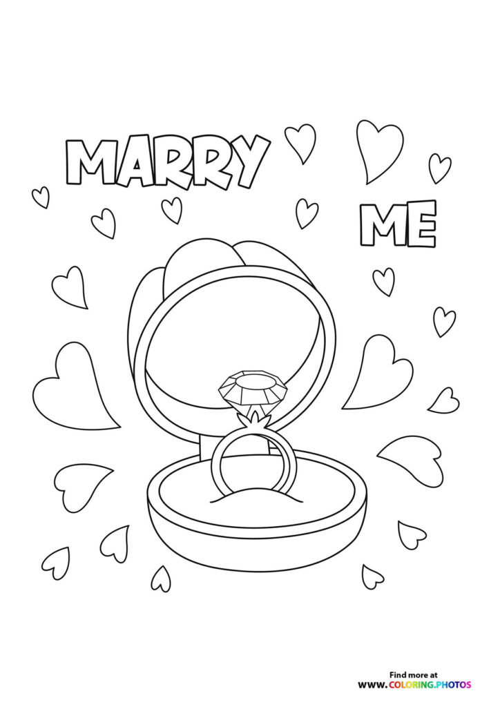 Marry Me Engagement Ring