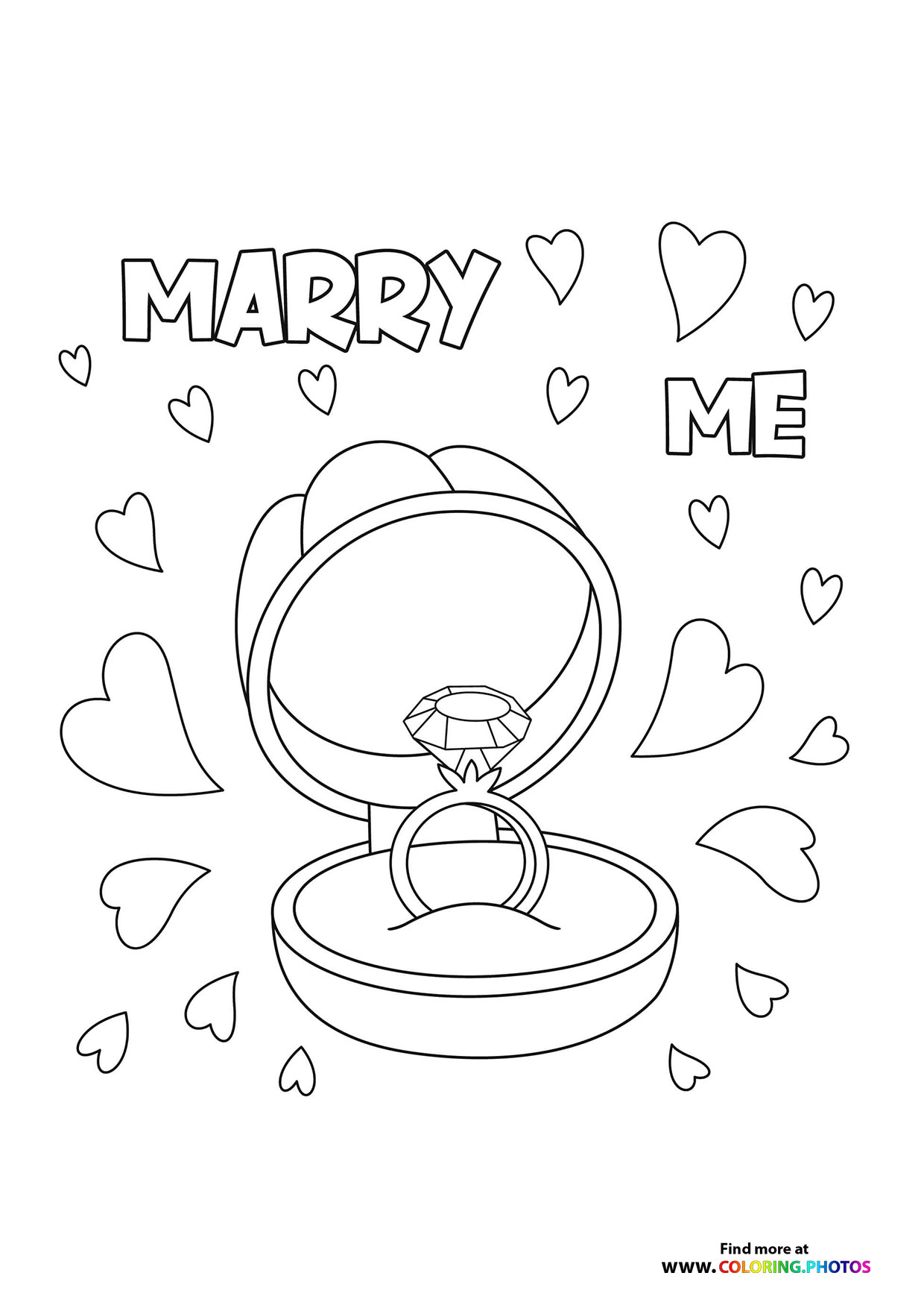 Marry Me Engagement Ring