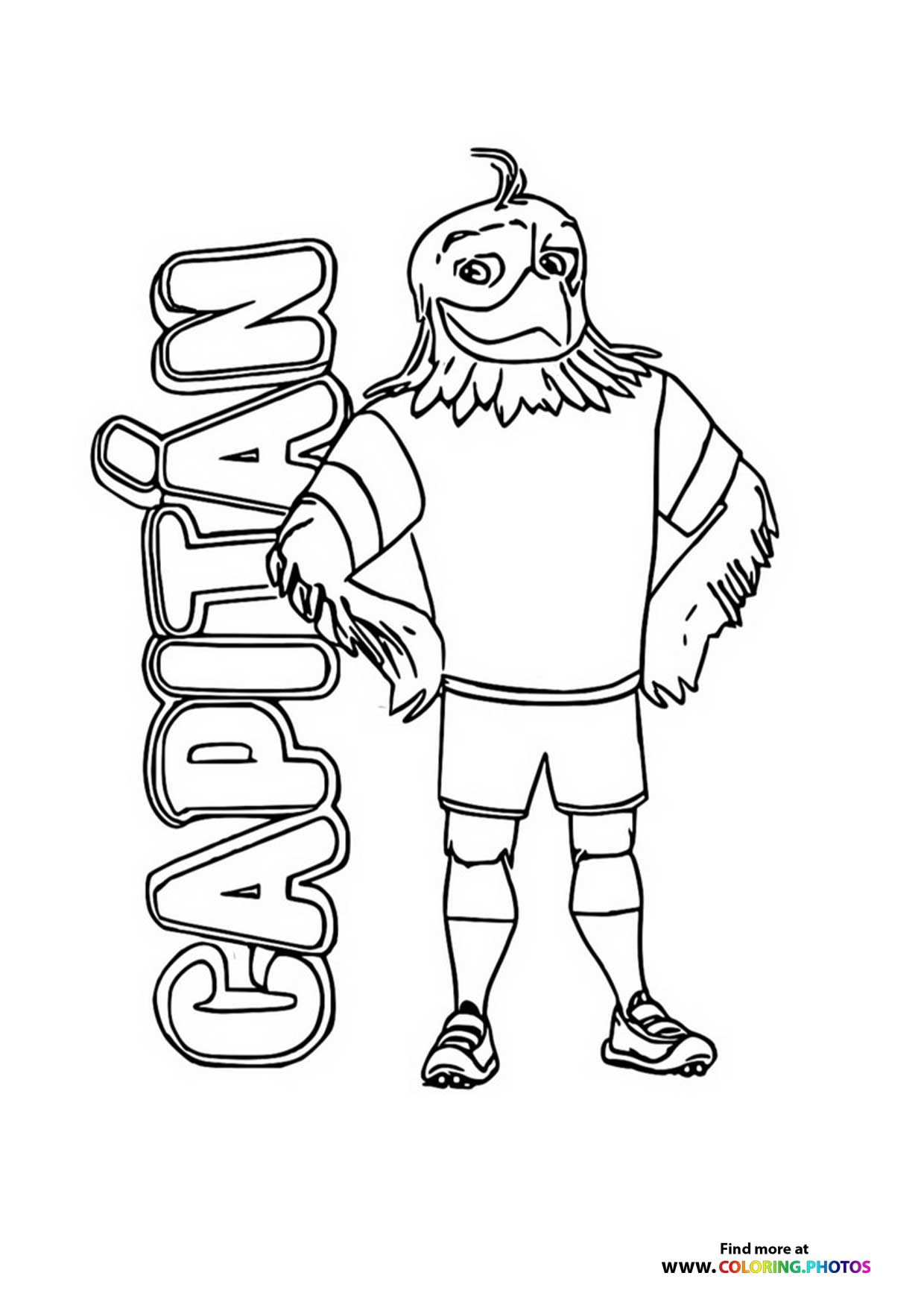 Mascot Capitan Conmebol Copa America USA 2024