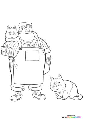 Alberto with Cats