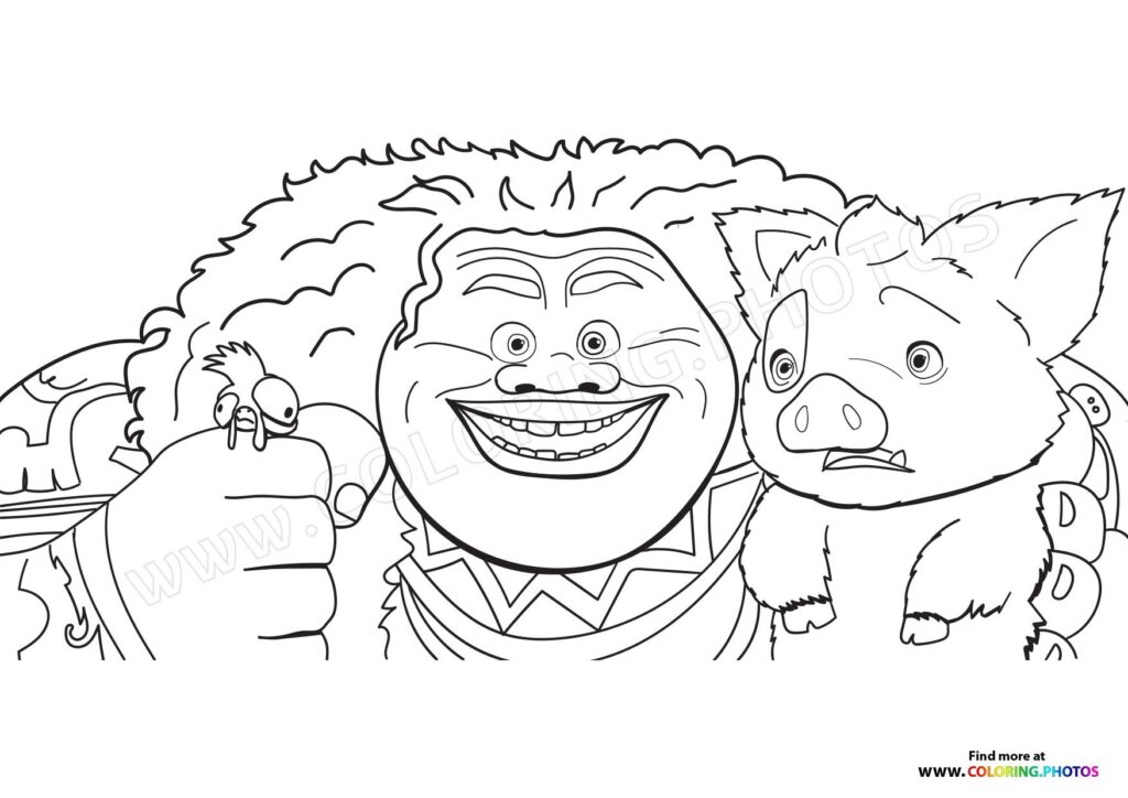 Tamatoa, Heihei & Takatak