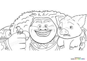 Tamatoa, Heihei & Takatak