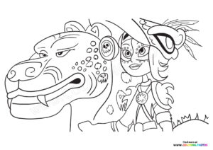 Maya and the Three Warriors