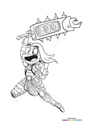 Maya with Magical Weapon