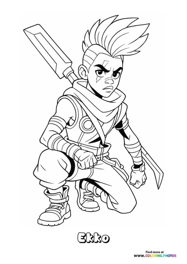 Ekko Ready for Battle